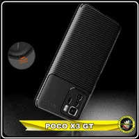 Casing Poco X3 GT Soft Case Fiber Carbon Autofocus Xiomi poco x3Gt