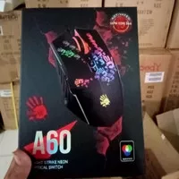 MOUSE BLOODY A60 LIGHT STRIKE GAMING DRAG CLICK