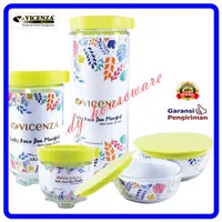 Toples Kaca dan Mangkuk Vicenza GB254