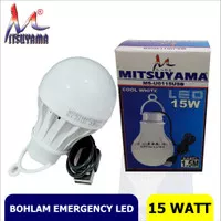 Lampu LED USB 15 Watt Mitsuyama MS-U0115USB Cool White