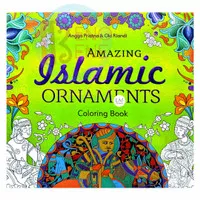 Amazing Islamic Ornaments Art Therapy Coloring Book