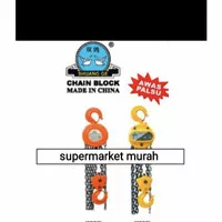 Takel Shuang Ge ASLI 2Ton x 5M ( (HS-T) / Chain Hoist / Chain Block