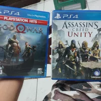 Bd Game Ps4 God Of War plus AC Unity