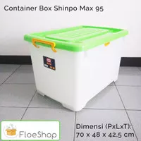 Box Container / Kontainer Shinpo CB 95 Max (95 Liter)