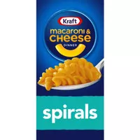 kraft mac n cheese spirals original cheese flavor