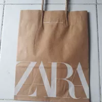 Paperbag Zara Small (S) - Paperbag kecil Zara