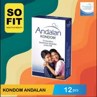 Andalan Kondom Isi 12 Pcs / Kondom Andalan / SO FIT