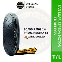 Ban Motor ASCENDO 90/90-14 PR001 REGINA S1 Tubeless Ring 14