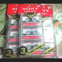 Kaset Sony Micro /Micro cassette MC 60 60min