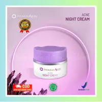 Krim Malam Wajah Berjerawat Pharmaskin Solution Acne Cream Aman Bpom