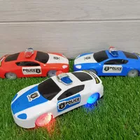 Mainan anak mobil polisi super car lampu dan musik 1pcs