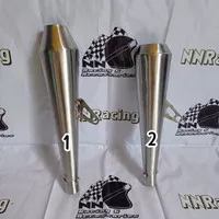 Silencer Knalpot Custom Japstyle Stainless / Stenlis