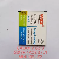 baterai samsung ace 3 s7270 ace3 galaxi v g313 batre battery vizz