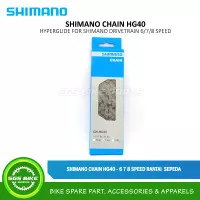 Chain Shimano CN HG40 6 7 8 Speed Rantai Sepeda