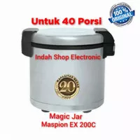 Magic Jar Maspion EX -200C /Maspion EX -200C Penghangat Nasi 20 L