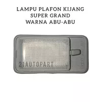 Lampu plafon lampu kabin kijang super grand warna abu-abu