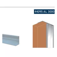 Handle Aluminium/Handle List/Handle panjang/Frame Handle 44095 ADN 3M