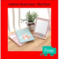 Souvenir cermin lipat buku / make up / kado ultah / aksesoris besar