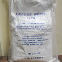 Opaque White 1170 Titanium Dioxide Pemutih Makanan Bakpao Repack 1 Kg