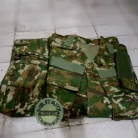 Baju seragam pdl loreng Kostrad asli jatah pembagian TNI