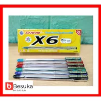 BALLPOINT STANDART X6 0.4 MM (BLACK)