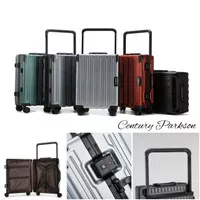 20"-24" Koper Cabin Koper Bagasi Koper Import Suitcase Luggage T060 - Black, 20
