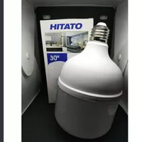 lampu bohlam led 30watt putih Hitato/led 30watt capsul putih Hitato