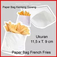 kertas kentang/ paper food/ Paper Bag French Fries / Paper Bag Kentang