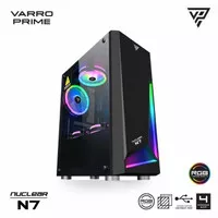 Varro Prime Nuclear N7 - Tempered Glass m-ATX Gaming Case