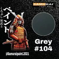 Samurai paint GREY 104 cat semprot samurai warna abu abu standard