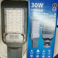 Lampu Jalan PJU LED Tipis 30Watt