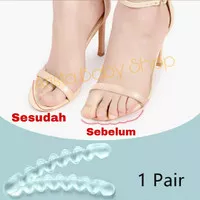 Anti Slip Sticker Sol Sepatu Bagian Depan High Heels Stiker Insole Gel