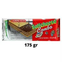 Khong Guan - Saltcheese Combo - Cokelat - 175 gr