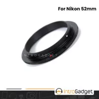 Macro Reverse Ring Adapter For Nikon AI 52mm