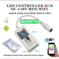 lED Controller RGB MINI WIFI DC 5-28V Jack DC 2