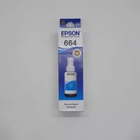 Tinta Epson Original 664 Cyan L 120 L 200 L 220 L 360 L 385