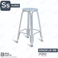 kursi aluminium/dingklik 88/dingklik 89