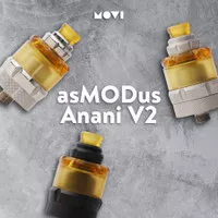 Authentic Asmodus Anani V2 MTL RTA 22mm Asmodus x MOVI