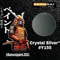 Samurai paint CRYSTAL SILVER Y155 cat semprot samurai warna silver