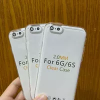 Softcase Clear Case Pelindung Hp Transparan Sillikon Case Iphone 6 6G