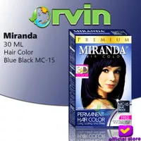 Miranda Hair Color Mc-15 Blue Black 30ml / Miranda Hair Color Premium