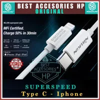 DATA CABLE NILLKIN SUPERSPEED TYPE-C TO LIGHTNING USB KABEL 1M CHARGER