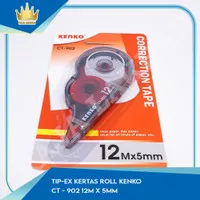 Correction Tape / Tip-Ex Kertas Roll KENKO CT - 902 12M x 5mm