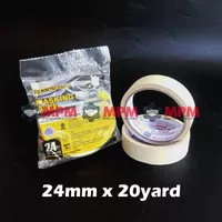 Isolasi kertas / Masking Tape Nachi 24mm / Solasi Kertas / Selotip