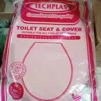 Tutup Closet Techplas (Toilet Seat and Cover) - Pink