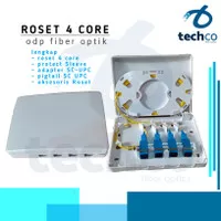 roset 4 core/roset 4c/roset 4c lengkap pigtail adapter SC-UPC