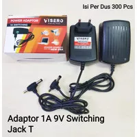 Adaptor 9 Volt 1 Ampere Visero