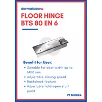 Dorma Floor Hinge BTS 80 EN 6