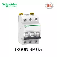 MCB iK60N 3 Phase 6 Ampere Schneider Electric