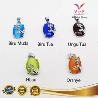 Liontin Batu Cat Eye Asli Kembang - VeE Liontin Pendant Kesehatan